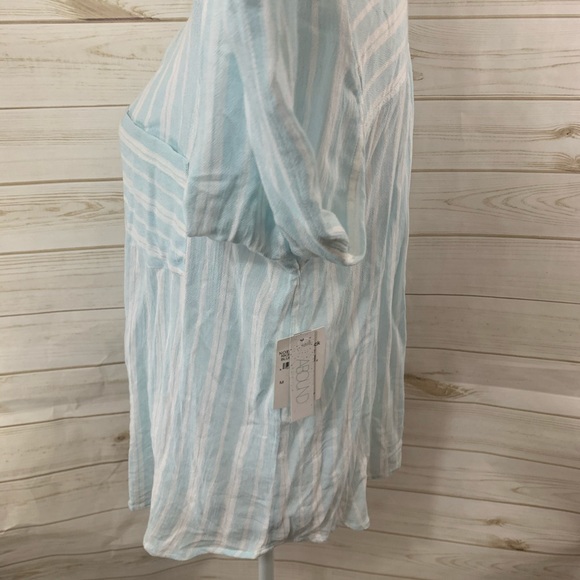 Abound Light Blue white Button Down Shirt - Picture 10 of 11